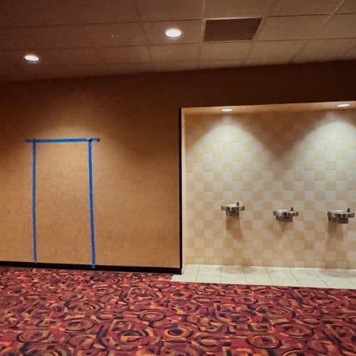 Backrooms sighting at GQT Pittsburgh Mills Cinemas